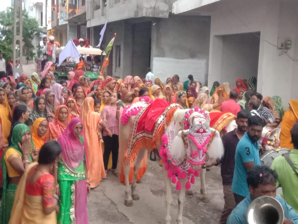 श्री भगवान देवनारायण मंदिर का जीर्णोद्धार व प्राण प्रतिष्ठा का कार्यक्रम सम्पन्न