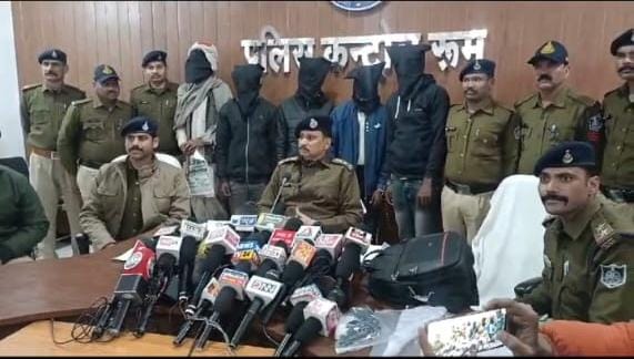 आबकारी विभाग की टीम पर हमला करने वाले 6 आरोपियों को पुलिस ने किया गिरफ्तार